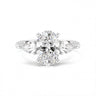 Amelie Three Stone Oval Cut Diamond Ring - Beyon Diamond