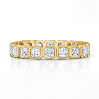 Asscher Bezel Eternity Band 2.4 CTW - Beyon Diamond