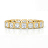 Asscher Bezel Eternity Band 2.4 CTW - Beyon Diamond