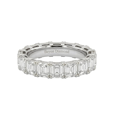 Asscher Cut Eternity Diamond Wedding Band 1CTW - Beyon Diamond