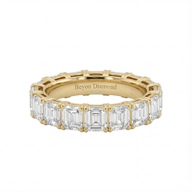 Asscher Cut Eternity Diamond Wedding Band 1CTW - Beyon Diamond