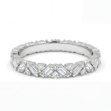 Baguette Cluster Eternity Band 1.08 CTW - Beyon Diamond