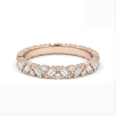 Baguette Cluster Eternity Band 1.08 CTW - Beyon Diamond