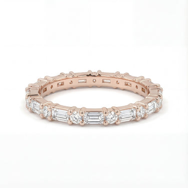 Baguette Round Eternity Band 1.0 CTW - Beyon Diamond