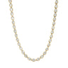 Bezel Set Pear Cut Diamond Tennis Necklace 7CTW - Beyon Diamond