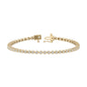 Bezel Set Round Diamond Tennis Bracelet - Beyon Diamond