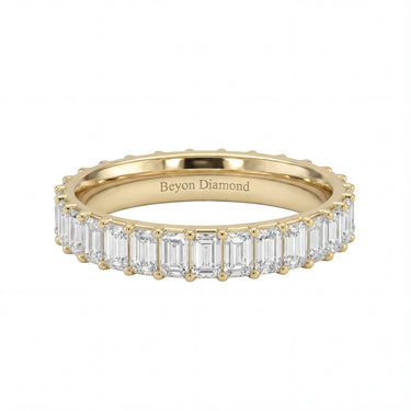 Classic Emerald Cut Eternity Wedding Band 1CTW - Beyon Diamond