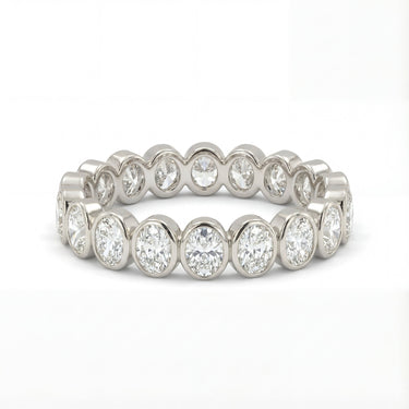 Classic Oval Bezel Eternity Band 2.4 CTW - Beyon Diamond