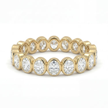 Classic Oval Bezel Eternity Band 2.4 CTW - Beyon Diamond