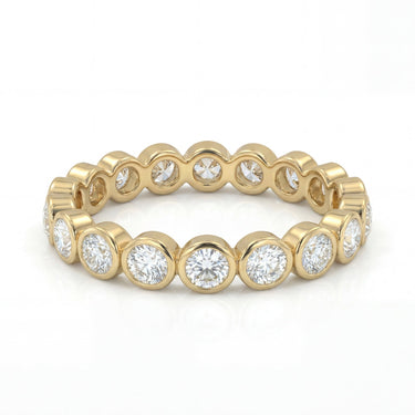 Classic Round Bezel Eternity Band 2.25 CTW - Beyon Diamond