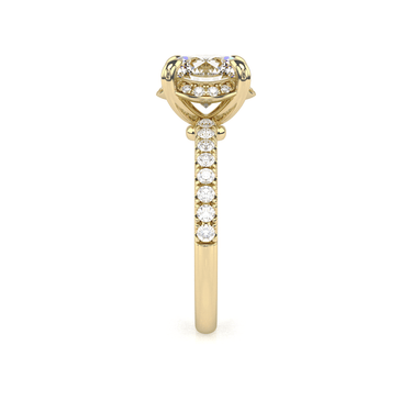 Classic Round Lab Grown Diamond Ring 1 - 4 CTW - Beyon Diamond