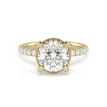 Classic Round Lab Grown Diamond Ring 1 - 4 CTW - Beyon Diamond