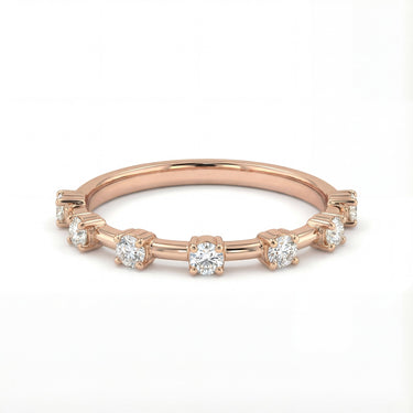 Diamond Station Wedding Band 1.47 CTW - Beyon Diamond