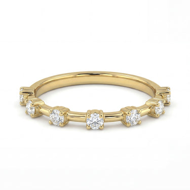Diamond Station Wedding Band 1.47 CTW - Beyon Diamond