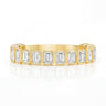 Emerald Bezel 3/4 Diamond Band 2.25 CTW - Beyon Diamond