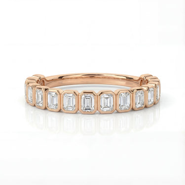 Emerald Bezel Band 3/4 2.25 CTW - Beyon Diamond