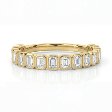 Emerald Bezel Band 3/4 2.25 CTW - Beyon Diamond