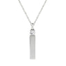 Engravable Diamond Bar Necklace 0.25CT - Beyon Diamond