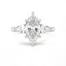 Florence Three Stone Marquise Cut Diamond Ring - Beyon Diamond