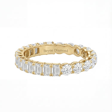 Half Eternity Round Diamond Wedding Band 1.8CTW - Beyon Diamond