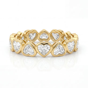 Heart Bezel Eternity Band 2.4 CTW - Beyon Diamond