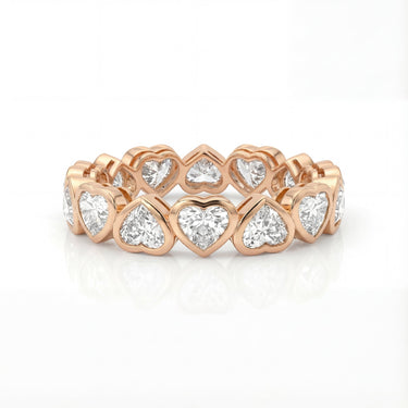 Heart Bezel Eternity Band 2.4 CTW - Beyon Diamond