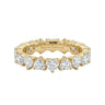 Heart Cut Eternity Diamond Wedding Band 1.8CTW - Beyon Diamond