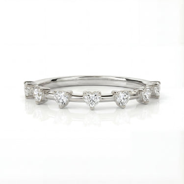 Heart Shaped Eternity Band 3.66 CTW - Beyon Diamond