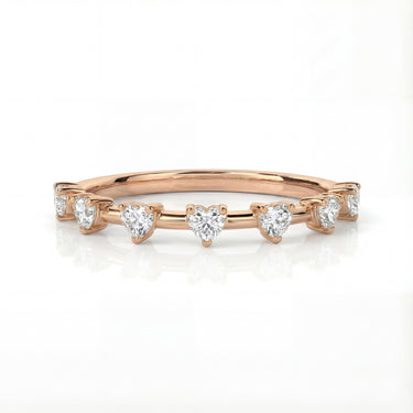 Heart Shaped Eternity Band 3.66 CTW - Beyon Diamond