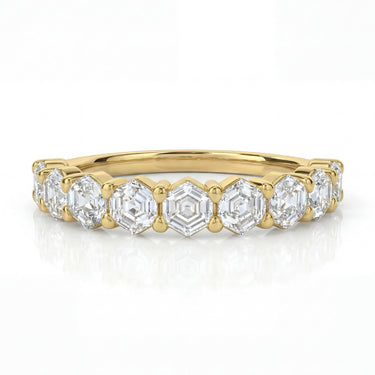Hexagon Diamond Half Band 1.5 CTW - Beyon Diamond