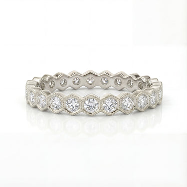 Hexagon Eternity Band 0.9 CTW - Beyon Diamond