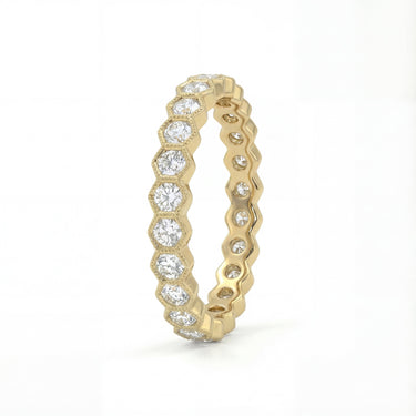 Hexagon Eternity Band 0.9 CTW - Beyon Diamond