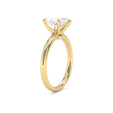 Hidden Halo Solitaire Heart Cut Diamond Ring - Beyon Diamond