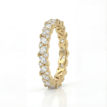 Marquise Cluster Eternity Band 1.1 CTW - Beyon Diamond
