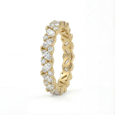 Marquise Cluster Eternity Band 1.1 CTW - Beyon Diamond