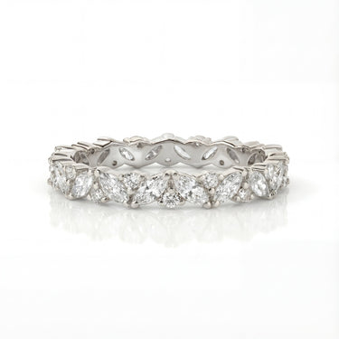 Marquise Cluster Eternity Band 1.1 CTW - Beyon Diamond