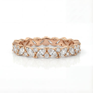 Marquise Cluster Eternity Band 1.1 CTW - Beyon Diamond
