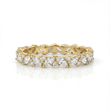Marquise Cluster Eternity Band 1.1 CTW - Beyon Diamond