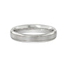 Men's Grooved Satin Finish Band - Beyon Diamond