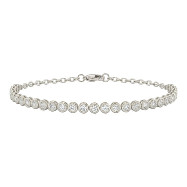 Mini Bezel Diamond Tennis Bracelet 0.5CTW - Beyon Diamond