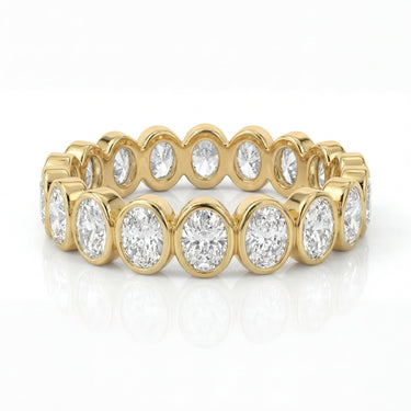 Oval Bezel Eternity Band 1.62 CTW - Beyon Diamond