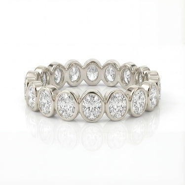 Oval Bezel Eternity Band 1.62 CTW - Beyon Diamond