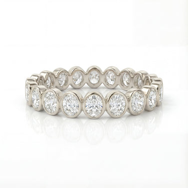 Oval Bezel Eternity Band 2.4 CTW - Beyon Diamond