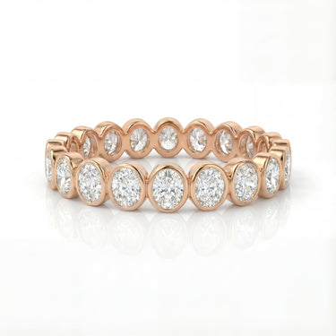 Oval Bezel Eternity Band 2.4 CTW - Beyon Diamond