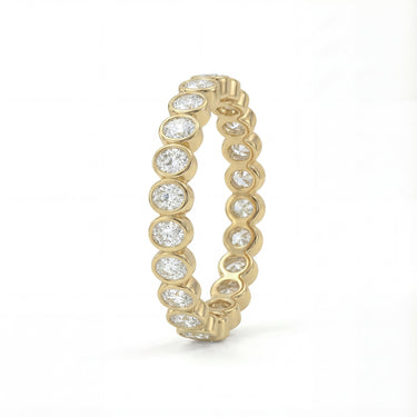 Oval Bezel Eternity Band 2.4 CTW - Beyon Diamond