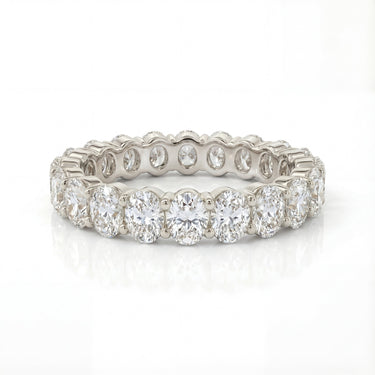 Oval Diamond Eternity Band 3.42 CTW - Beyon Diamond