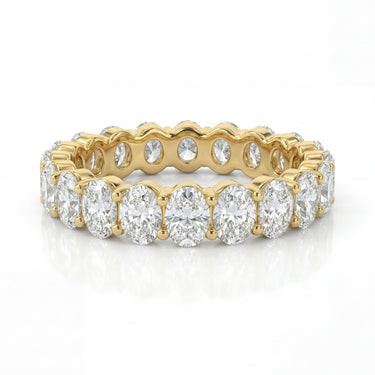 Oval Diamond Eternity Band 3.42 CTW - Beyon Diamond