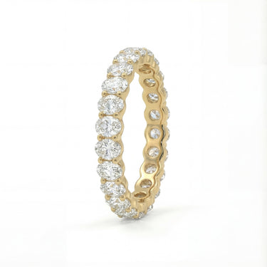 Oval Diamond Eternity Band 3.42 CTW - Beyon Diamond