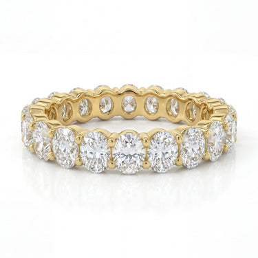 Oval Diamond Eternity Band 3.42 CTW - Beyon Diamond