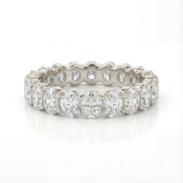 Oval Diamond Eternity Band 3.42 CTW - Beyon Diamond
